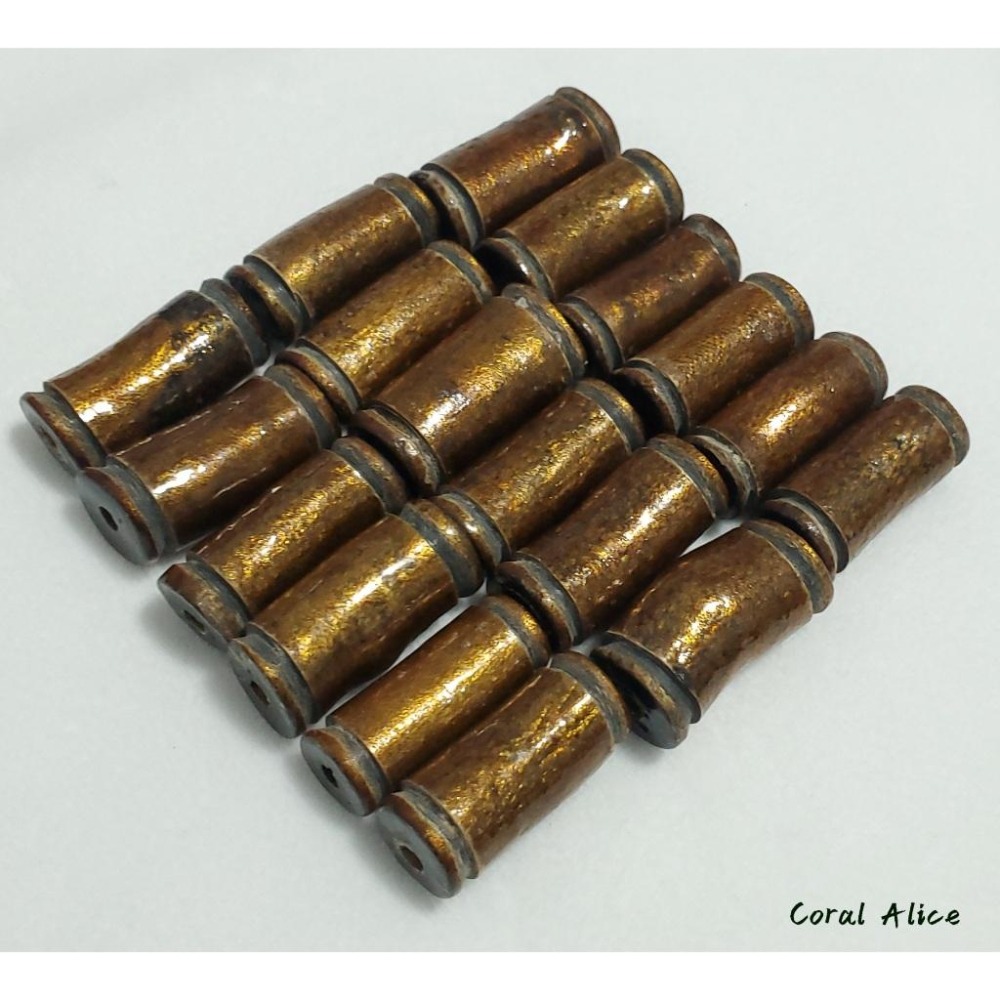 🌟Coral珊寶手作-海藤/海柳造型珠(直通孔) 28.3-30.5mm BC2P2-501-細節圖8