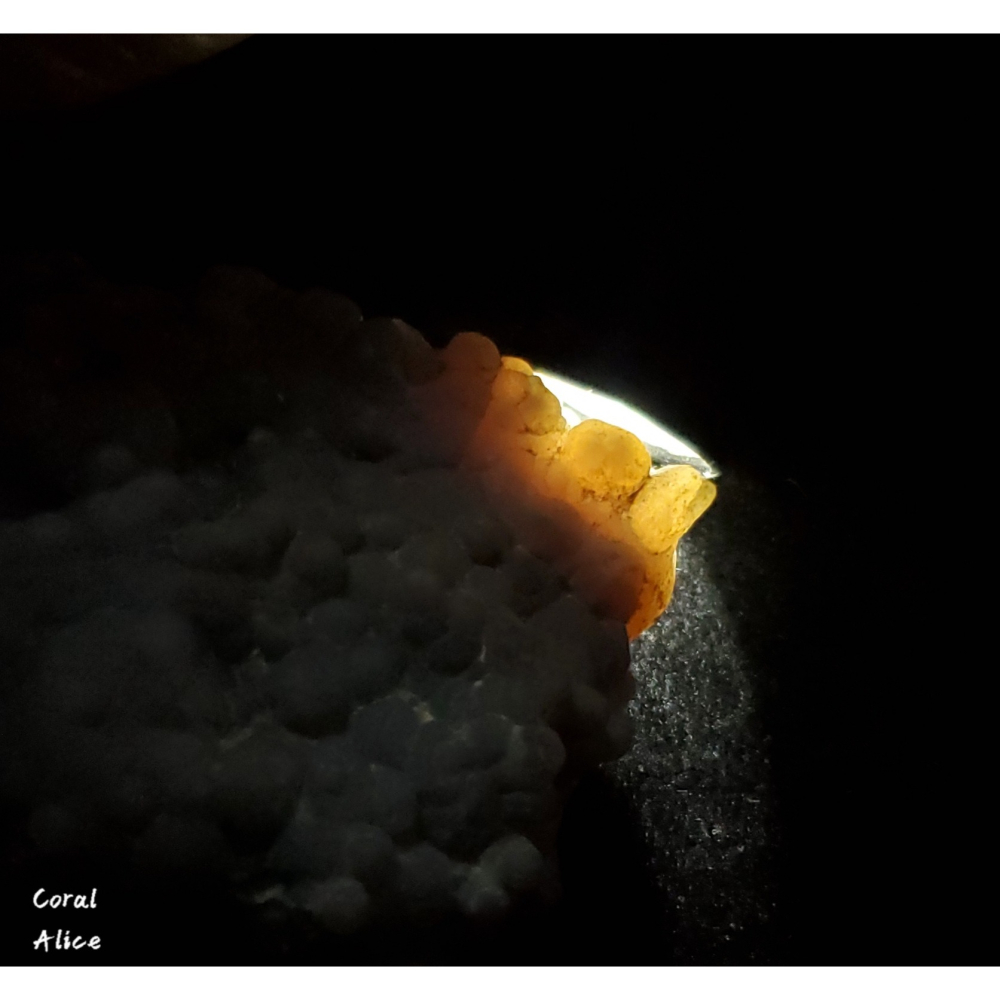 🌟Coral珊寶手作-天然葡萄球結晶玉髓原礦 79.5*47.7*30.1mm AG2P1-515-細節圖3