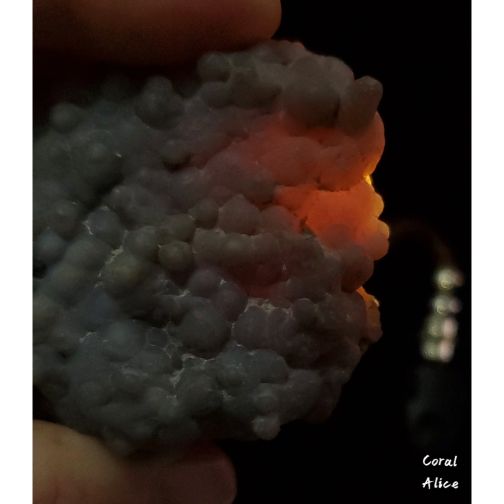 🌟Coral珊寶手作-天然葡萄球結晶玉髓原礦 79.5*47.7*30.1mm AG2P1-515-細節圖4