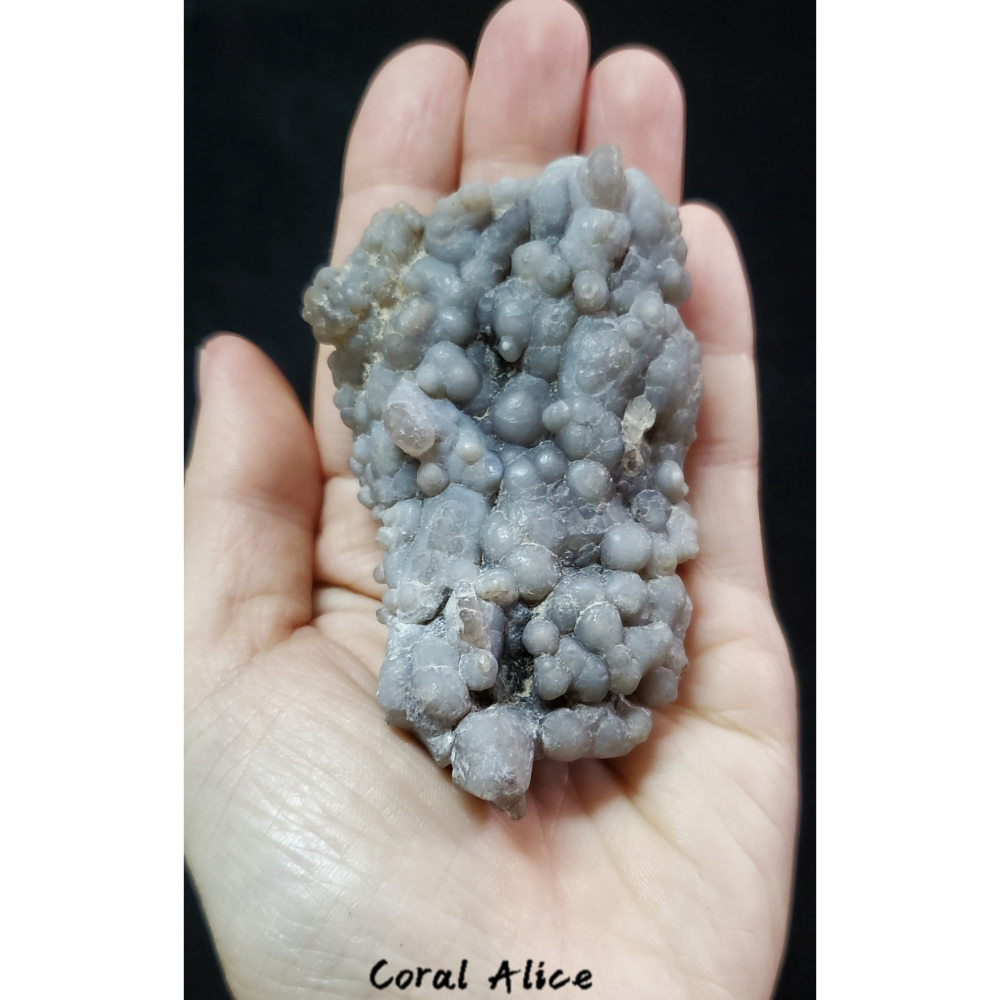 🌟Coral珊寶手作-天然葡萄球結晶玉髓原礦 79.5*47.7*30.1mm AG2P1-515-細節圖5