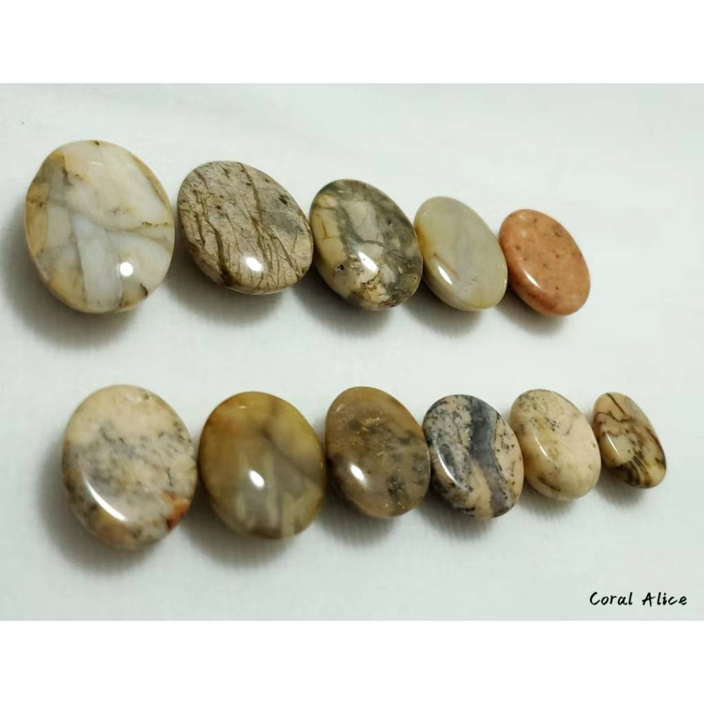 🌟Coral珊寶手作-天然墨西哥瑪瑙蛋面裸石 AG2P1-566-細節圖10