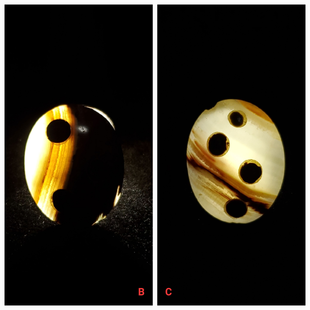 🌟Coral珊寶手作-天然澎湖文石大蛋面裸石 26.9-27.7mm JD2P1-819-細節圖6