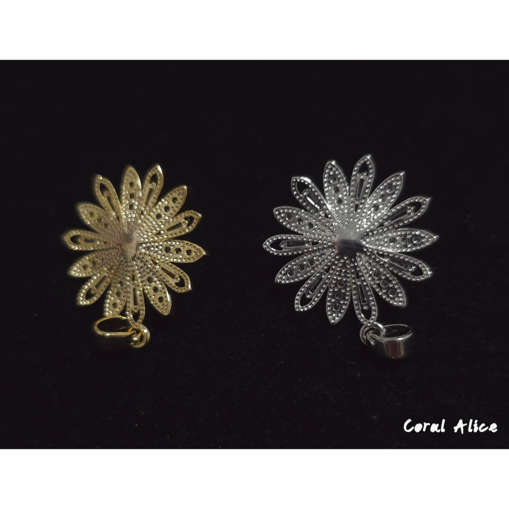 🌟Coral珊寶手作-天然阿卡珊瑚造型項墜 27*20mm CO2P1522-細節圖5
