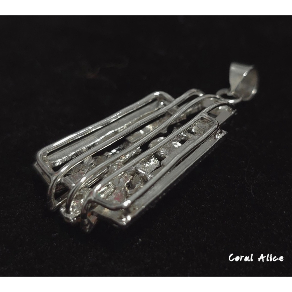 🌟Coral珊寶手作-天然蛋白石/歐泊925銀造型項墜 33*17mm SL2P1-512-細節圖6