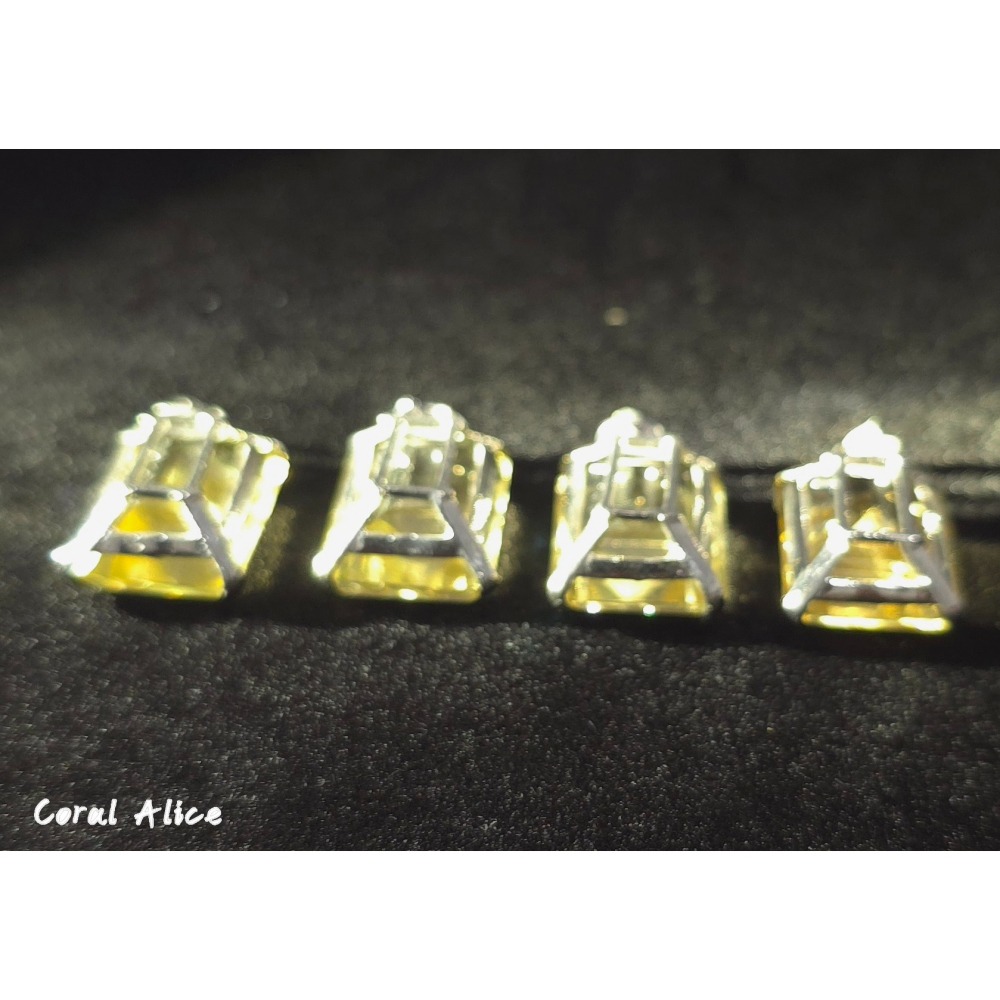 🌟Coral珊寶手作-天然黃水晶925銀造型項墜 QZ2P1-547-細節圖6