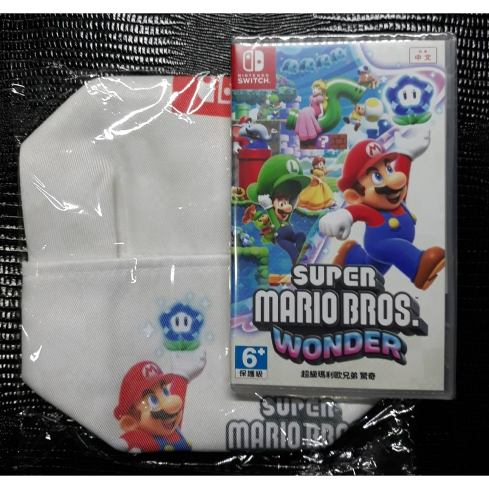 現貨當天快速出貨~任天堂Switch超級瑪利歐兄弟驚奇~台灣公司貨(含特典面紙套)-細節圖2
