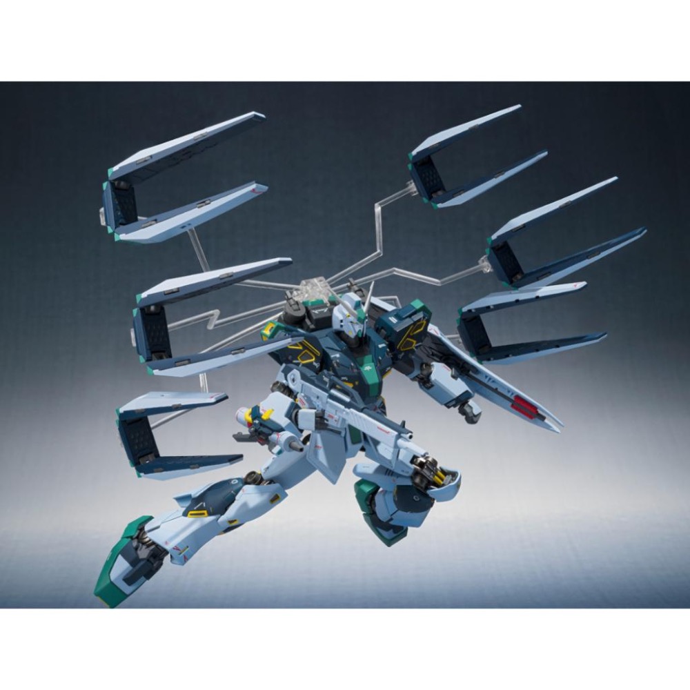 METAL ROBOT魂 Ka signature 量產型 ν鋼彈 翼狀感應砲裝備-細節圖4