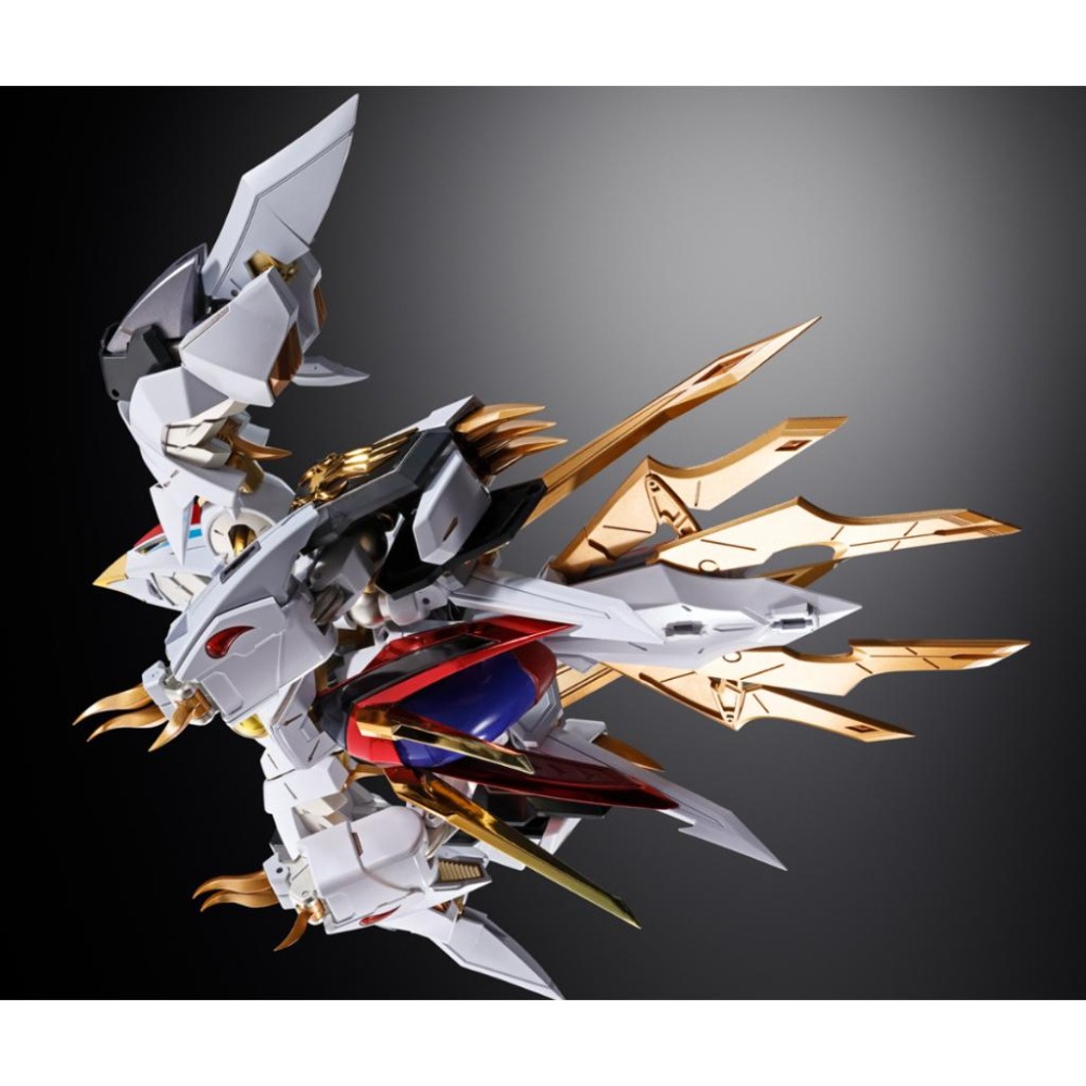 ＝逆襲的哈囉＝ METAL BUILD MB 超魔神英雄傳  DRAGON SCALE 龍王丸 超鳳王形態 合金-細節圖6