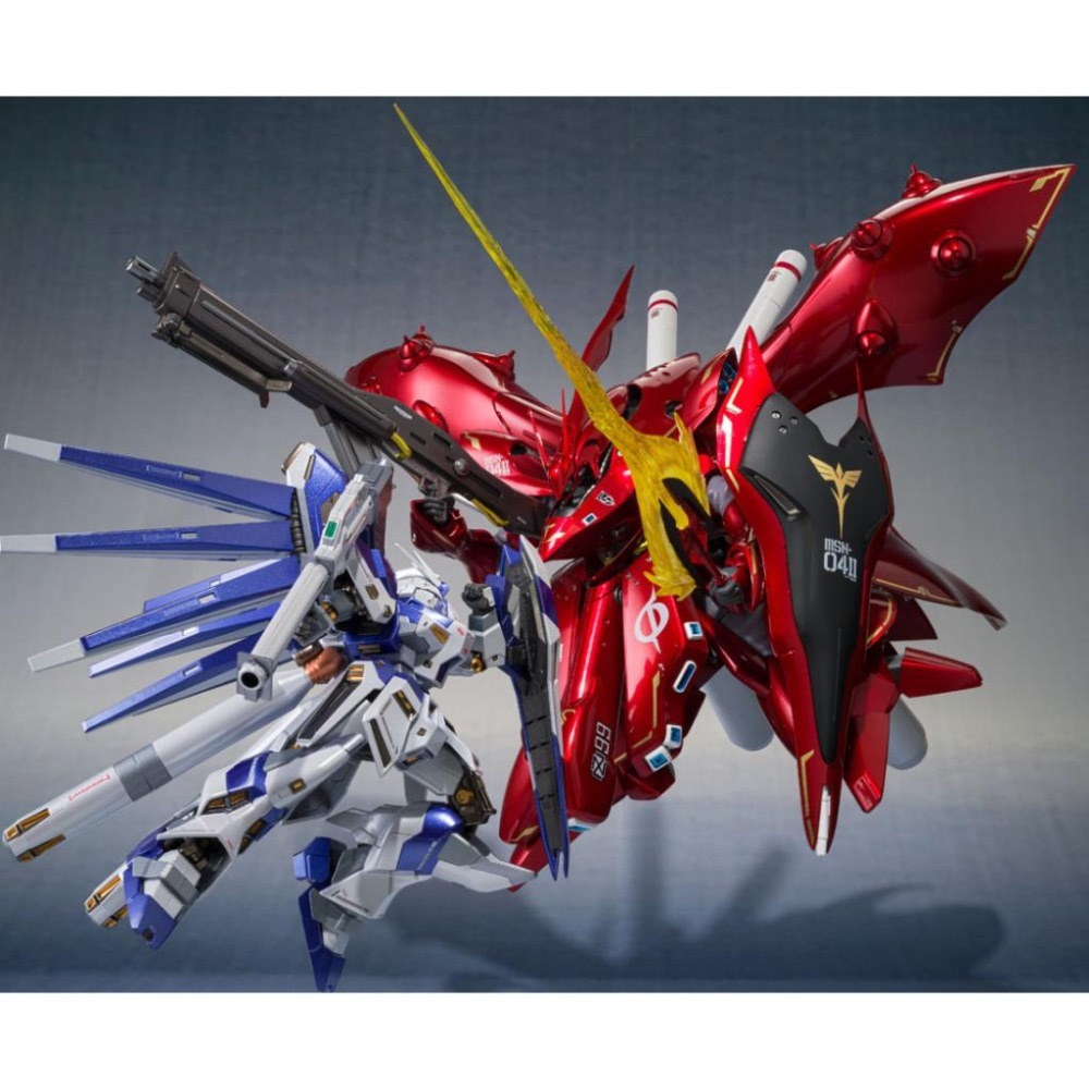 萬代 ROBOT魂  R魂 日版 逆襲的夏亞 夜鶯 Nightingale 十五週年 電鍍版-細節圖7