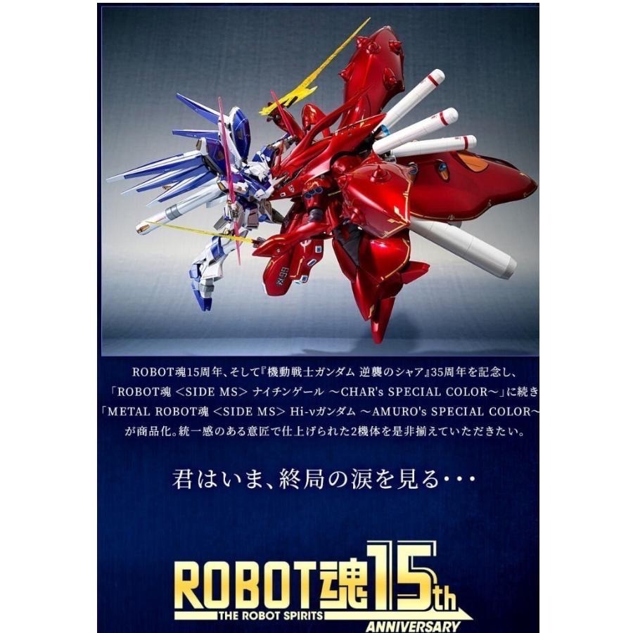 潭子台中實體店 15周年 MR魂 METAL ROBOT 魂 Hi-ν鋼彈 阿姆羅 特別配色版  珍珠色 海牛-細節圖9