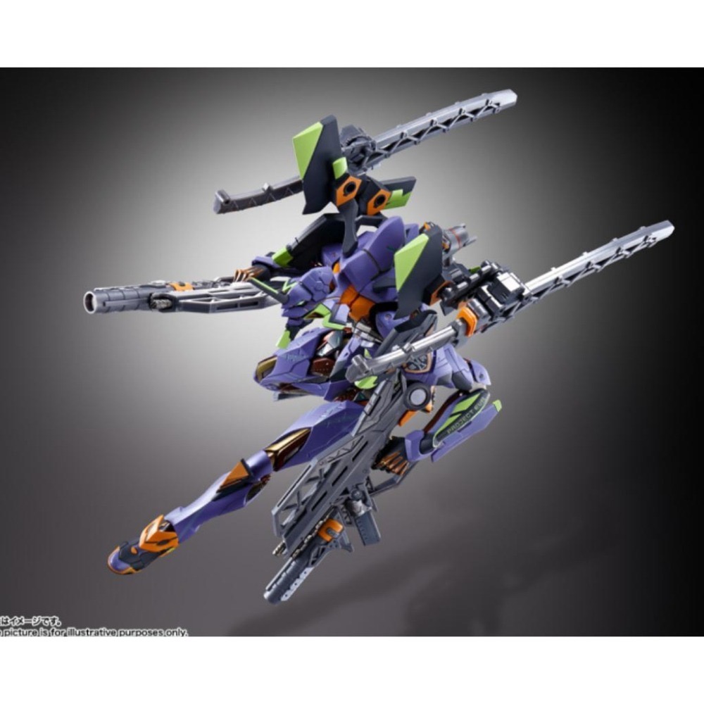 萬代 METAL BUILD MB 新世紀福音戰士 EVA 配件包 武器包-細節圖3