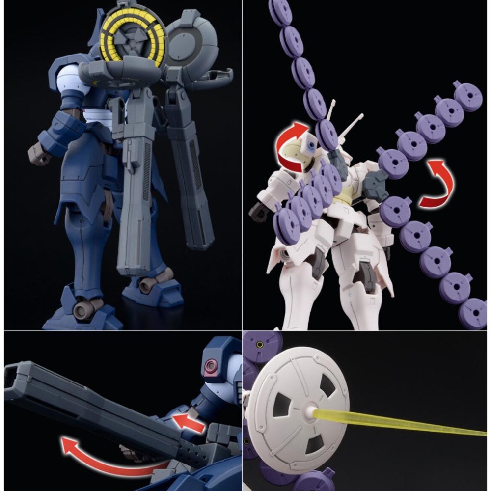 HG HGAC 1/144 拜葉特 休潘 和 麥丘留士 休潘 鋼彈W 外傳 G-UNIT-細節圖7