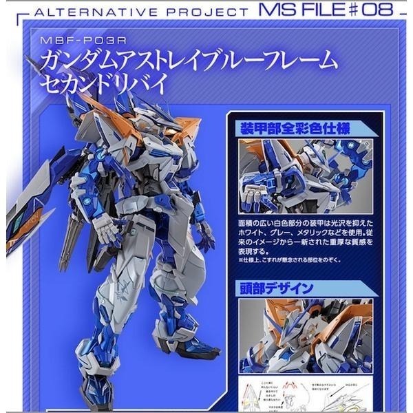 METAL BUILD  藍色異端 2R 型 大劍武裝組 MB 藍異端 改 異端 鋼彈 二型改-細節圖2