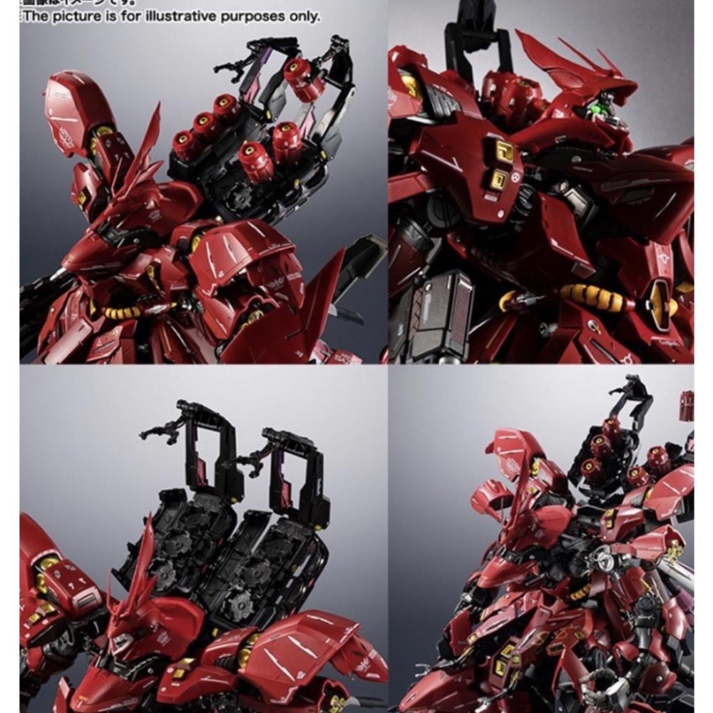METAL STRUCTURE 解體匠機 沙薩比 MSN-04 Sazabi 逆襲的 夏亞-細節圖5