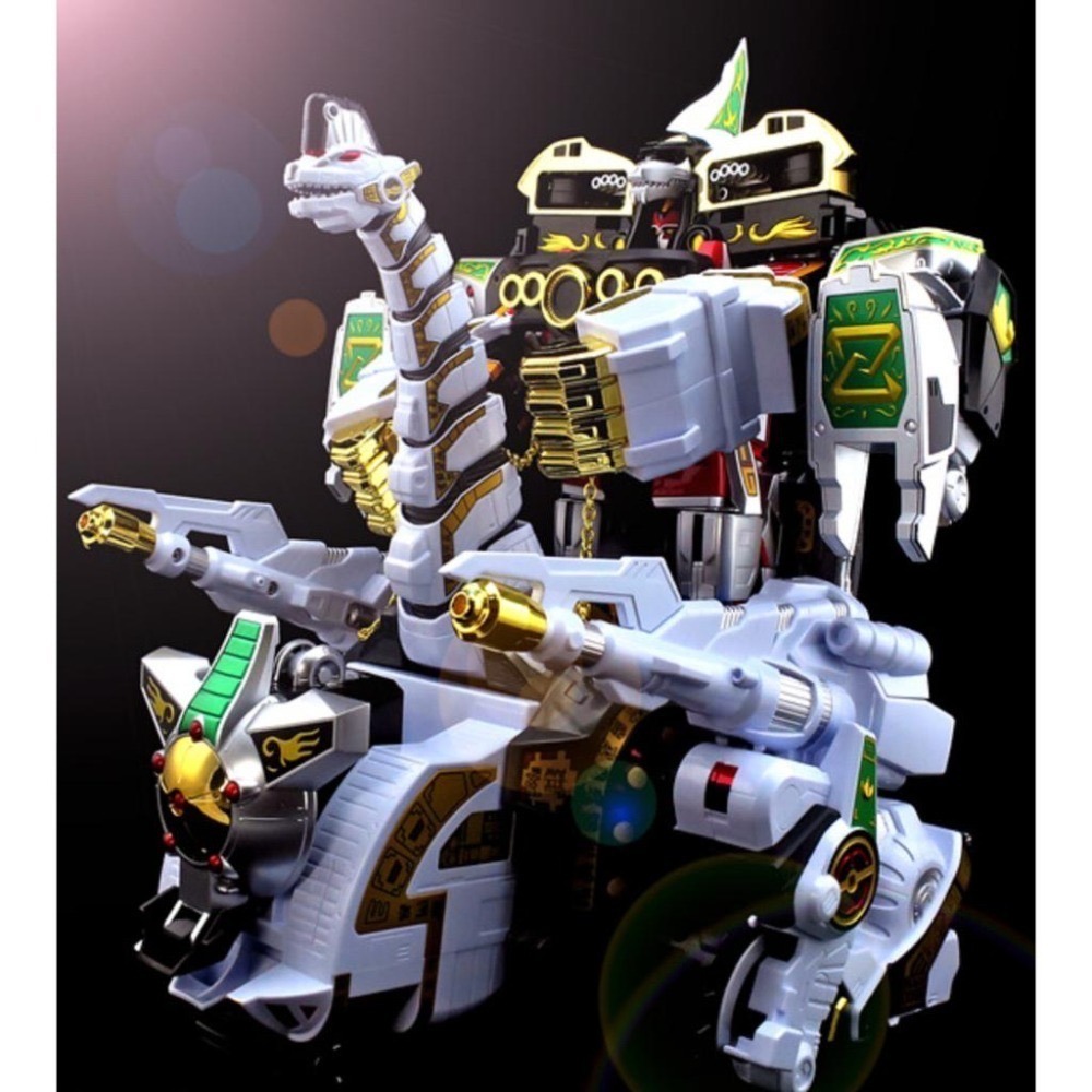 =逆襲的哈囉= 超合金魂 GX-85 恐龍戰隊 金剛戰士 雷龍戰車 獸騎神 帝王腕龍 大獸神-細節圖9