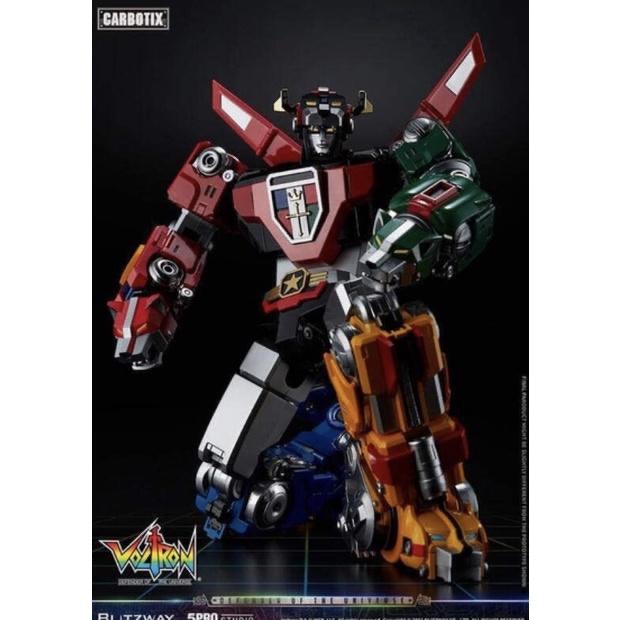 Blitzway 5PRO Voltron 聖戰士 五獅合體 百獸王 含底座 (非日本閹割版）-細節圖4