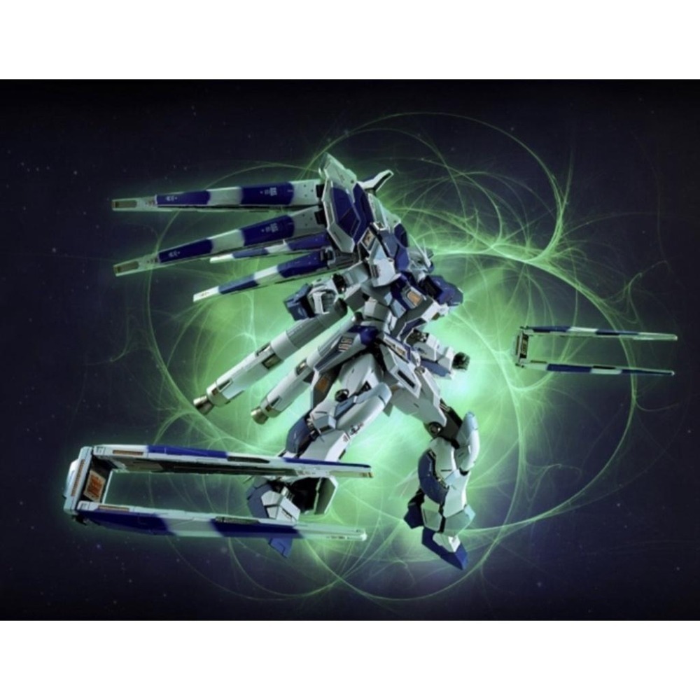 ＝逆襲的哈囉＝ 魂商 Metal Build MB RX-93 Hi-v Hi-nu 海牛 鋼彈 阿姆羅-細節圖8