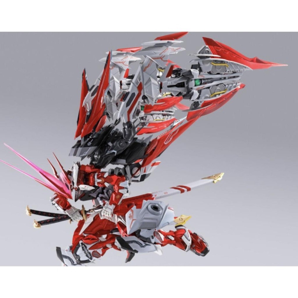 日版 MB METAL BUILD 異端 鋼彈 紅龍 型 闇夜紅龍 暗夜紅龍 合金-細節圖5