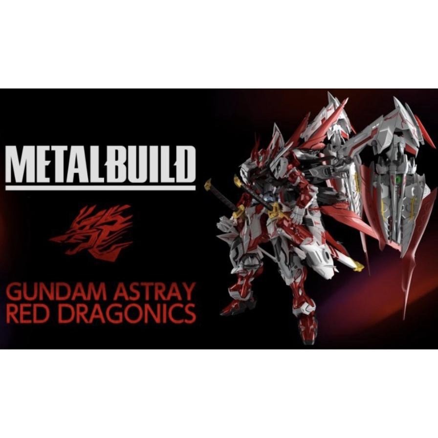 日版 MB METAL BUILD 異端 鋼彈 紅龍 型 闇夜紅龍 暗夜紅龍 合金-細節圖6