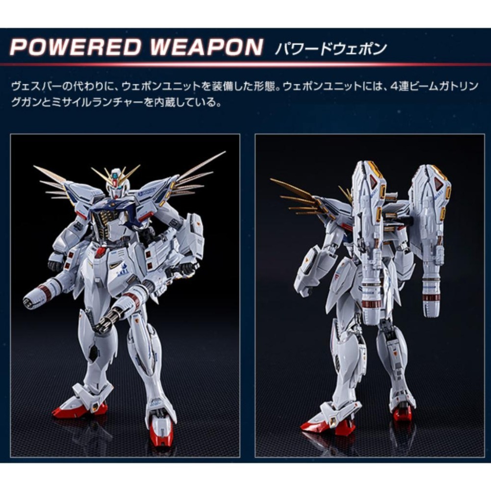 ＝逆襲的哈囉＝ 魂商  METAL BUILD MB合金 機動戰士鋼彈 F91 配件 不含本體 MSV 擴充套件-細節圖5