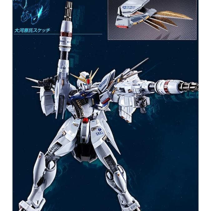 ＝逆襲的哈囉＝ 魂商  METAL BUILD MB合金 機動戰士鋼彈 F91 配件 不含本體 MSV 擴充套件-細節圖8