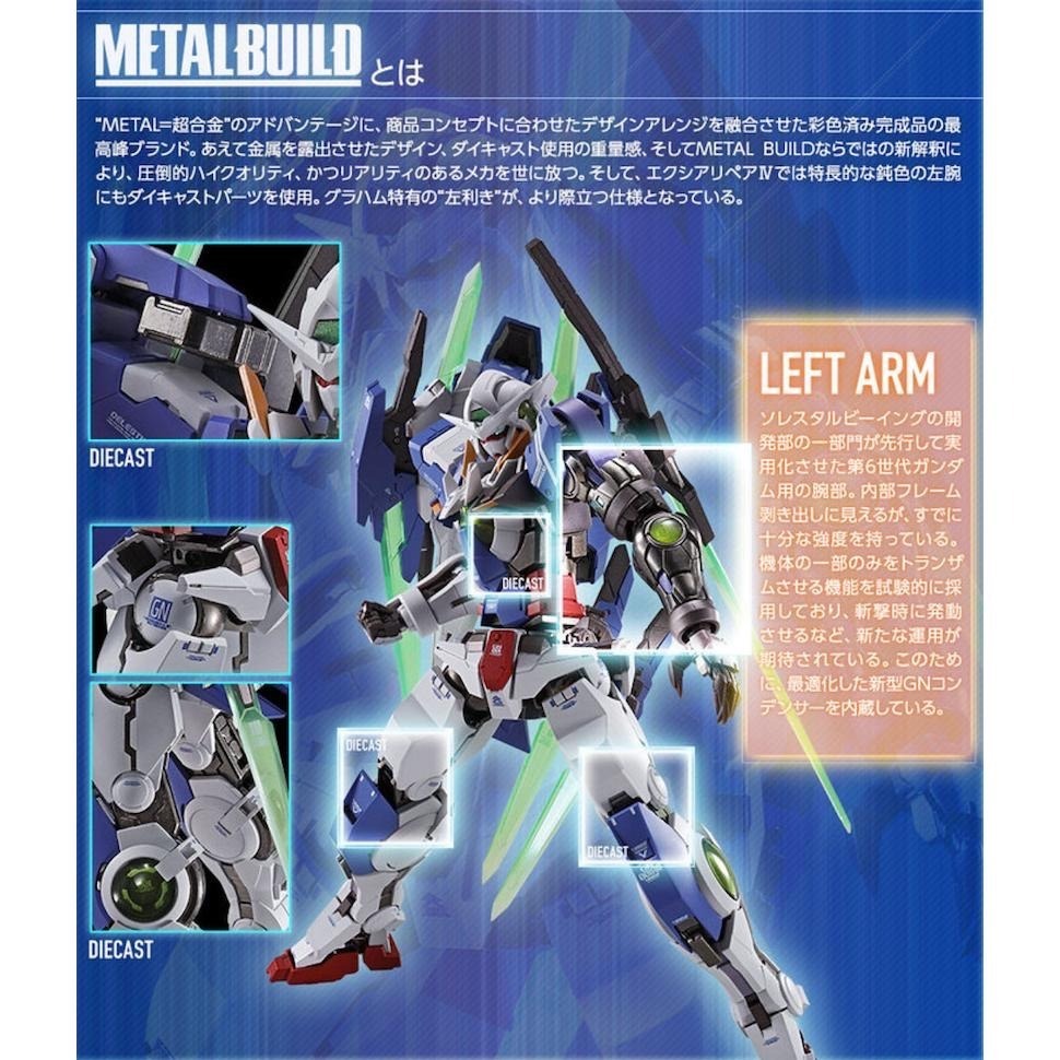日版 METAL BUILD EXIA REPAIR IV 能天使 R4 葛拉漢 鋼彈 MB-細節圖7