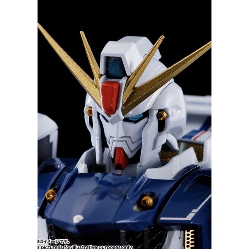 萬代 METAL BUILD GUNDAM F91 超合金 MB 初版 仿賽車亮 烤色 看內文-細節圖2