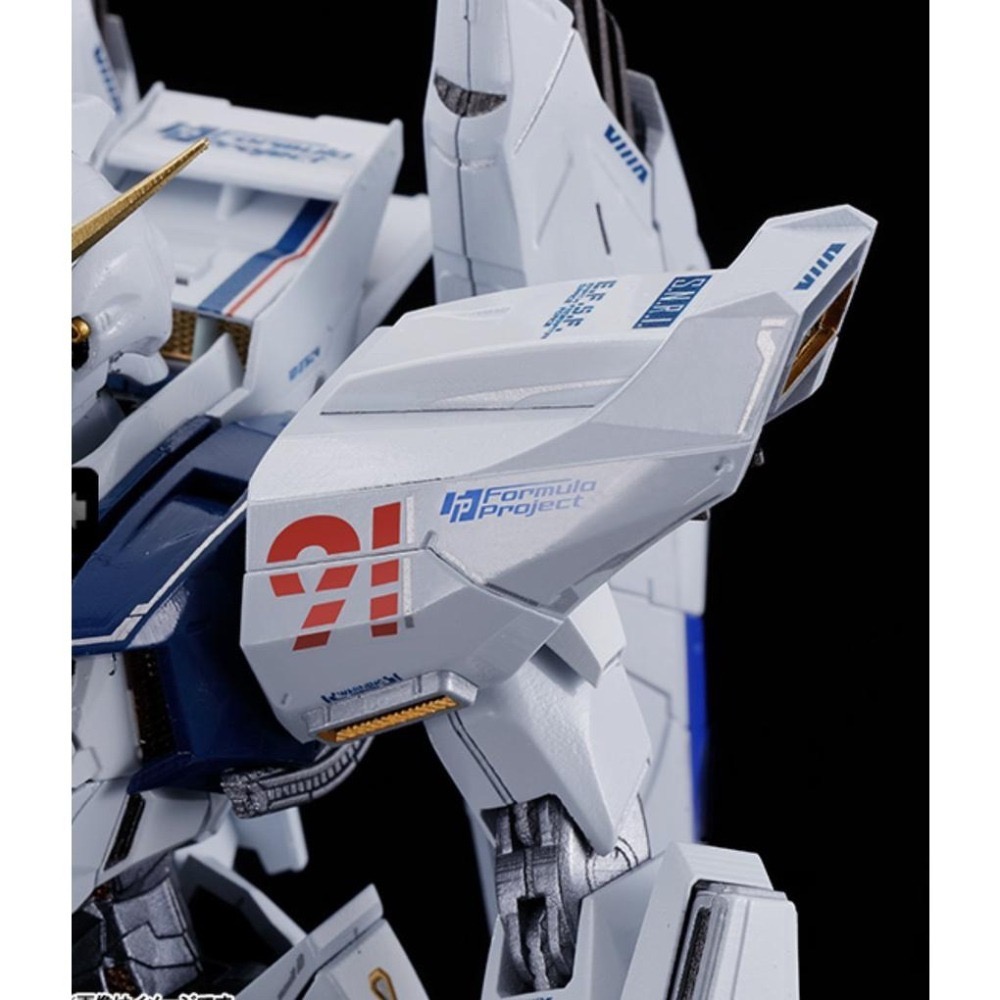 萬代 METAL BUILD GUNDAM F91 超合金 MB 初版 仿賽車亮 烤色 看內文-細節圖3