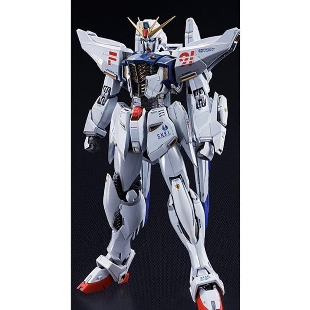 萬代 METAL BUILD GUNDAM F91 超合金 MB 初版 仿賽車亮 烤色 看內文-細節圖4
