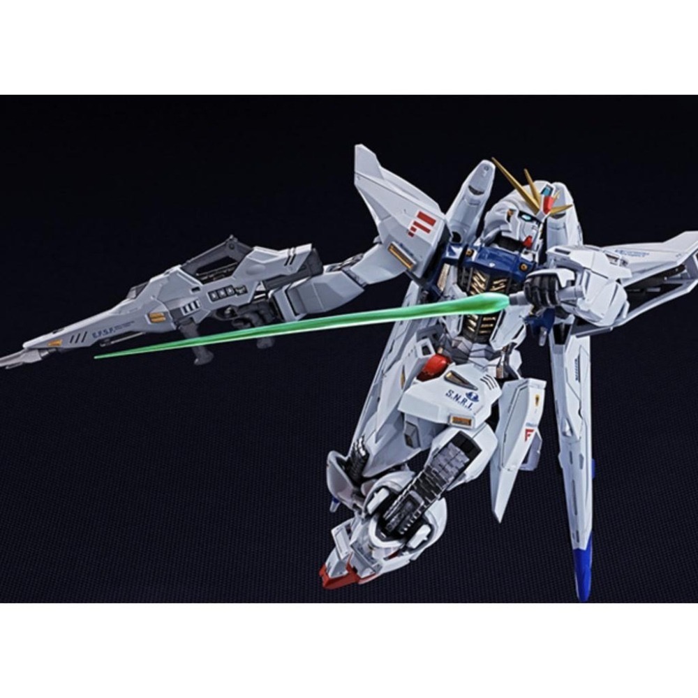 萬代 METAL BUILD GUNDAM F91 超合金 MB 初版 仿賽車亮 烤色 看內文-細節圖6