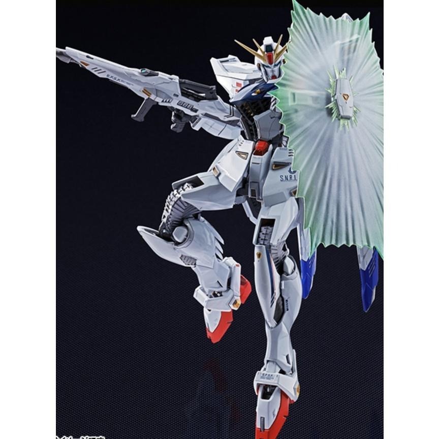 萬代 METAL BUILD GUNDAM F91 超合金 MB 初版 仿賽車亮 烤色 看內文-細節圖8