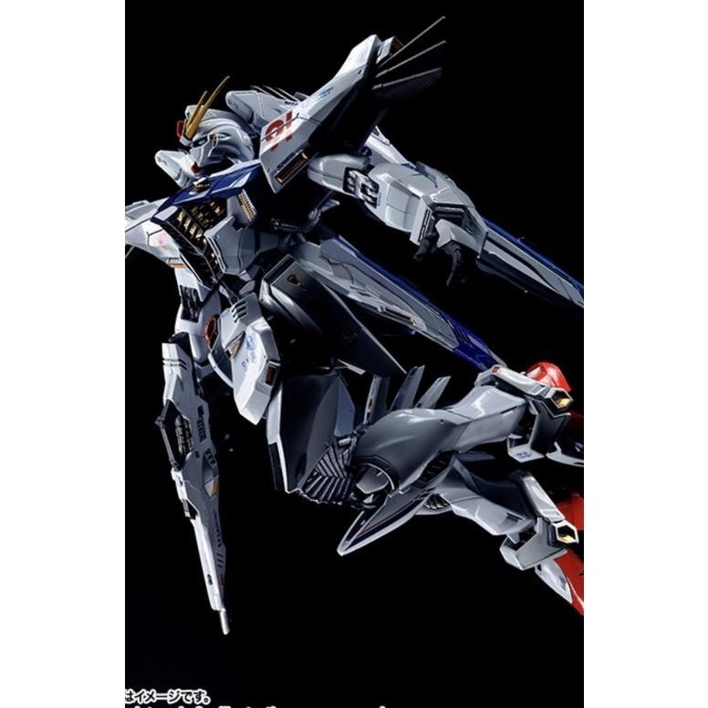 萬代 METAL BUILD GUNDAM F91 超合金 MB 初版 仿賽車亮 烤色 看內文-細節圖9