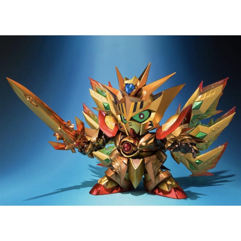 日版 魂商店限定 SDX SD鋼彈 黃金傳說 - 太陽騎士 神鋼彈(明鏡止水Ver.)-細節圖4