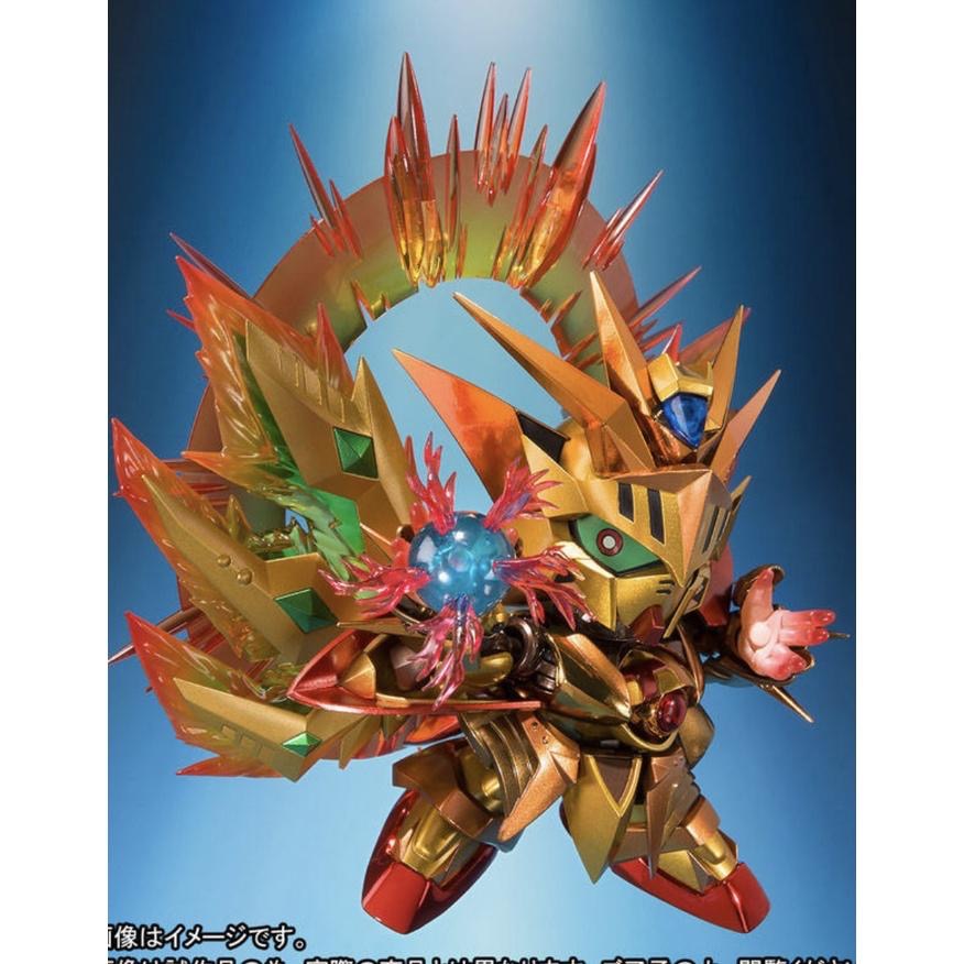 日版 魂商店限定 SDX SD鋼彈 黃金傳說 - 太陽騎士 神鋼彈(明鏡止水Ver.)-細節圖6