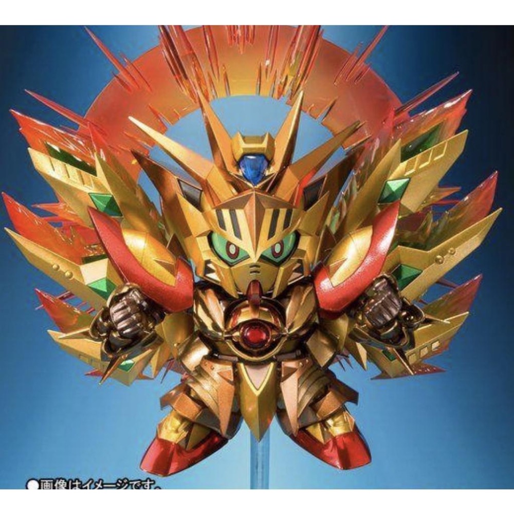 日版 魂商店限定 SDX SD鋼彈 黃金傳說 - 太陽騎士 神鋼彈(明鏡止水Ver.)-細節圖7