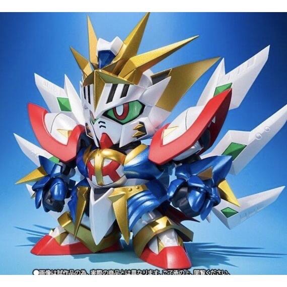 魂商 店限定 SDX SD鋼彈 黃金傳說 太陽騎士 神鋼彈 合金 完成品-細節圖2