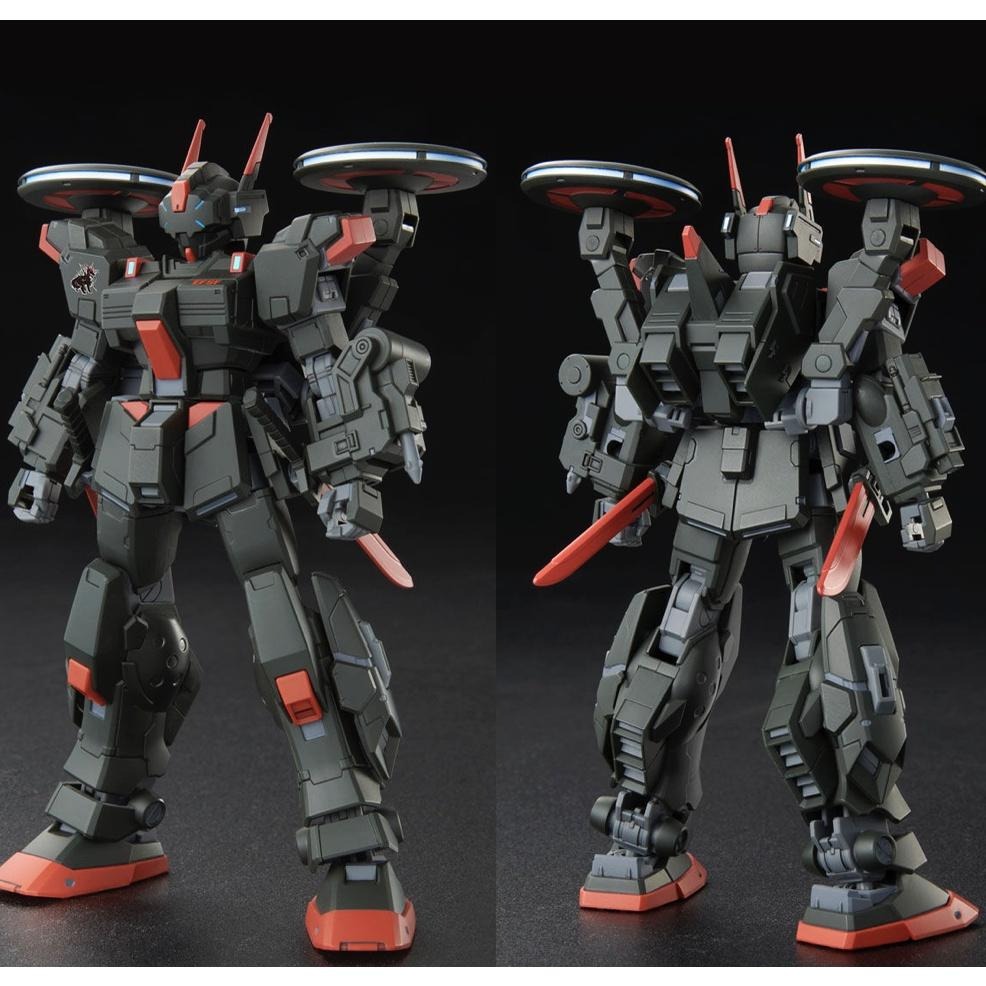 ＝逆襲的哈囉＝hguc HG 1/144 BLACK RIDER  機動戰士鋼彈激戰任務 代號．妖精-細節圖4