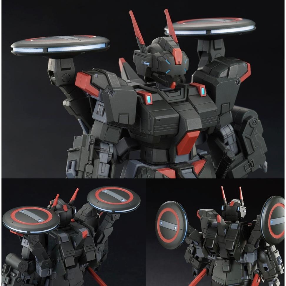 ＝逆襲的哈囉＝hguc HG 1/144 BLACK RIDER  機動戰士鋼彈激戰任務 代號．妖精-細節圖5