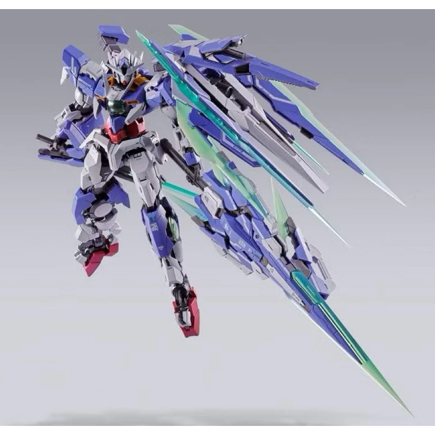 =逆襲的哈囉=  MB METAL BUILD 鋼彈00V 量子型 00 全刃式 GN槍劍 00Q OOQ 全刃 超合金-細節圖4