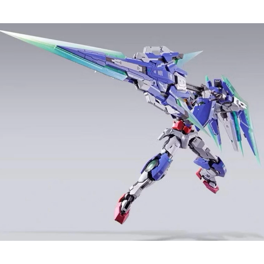 =逆襲的哈囉=  MB METAL BUILD 鋼彈00V 量子型 00 全刃式 GN槍劍 00Q OOQ 全刃 超合金-細節圖5
