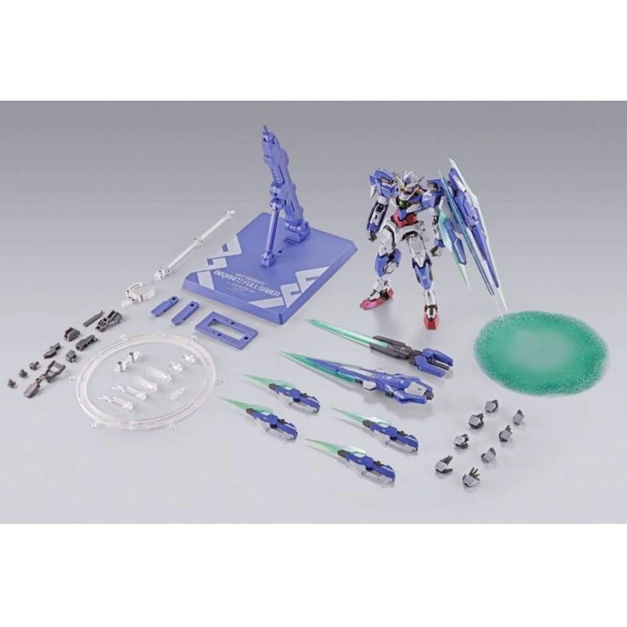 =逆襲的哈囉=  MB METAL BUILD 鋼彈00V 量子型 00 全刃式 GN槍劍 00Q OOQ 全刃 超合金-細節圖6