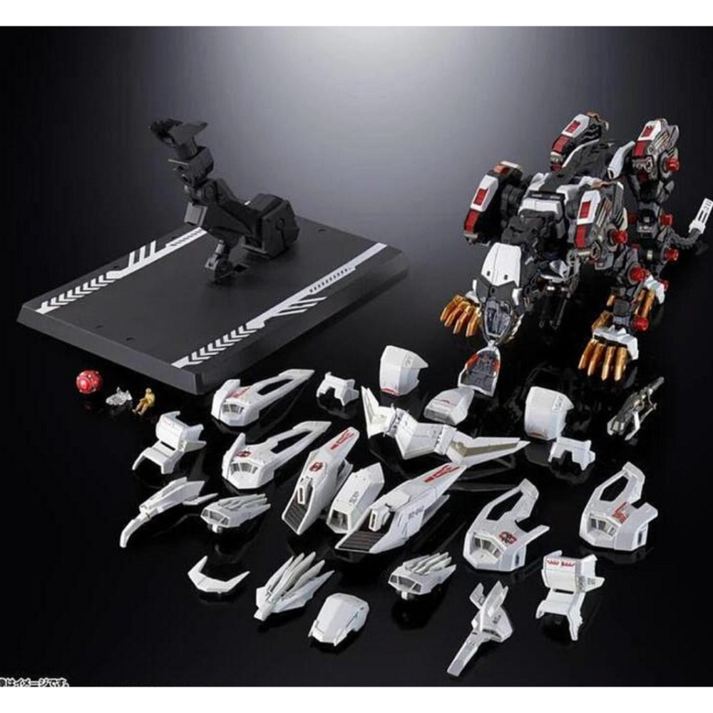 =逆襲的哈囉= 日版 萬代 超合金 RZ-041長牙獅 零式 機獸新世紀 ZOIDS 洛伊德 完成品-細節圖3