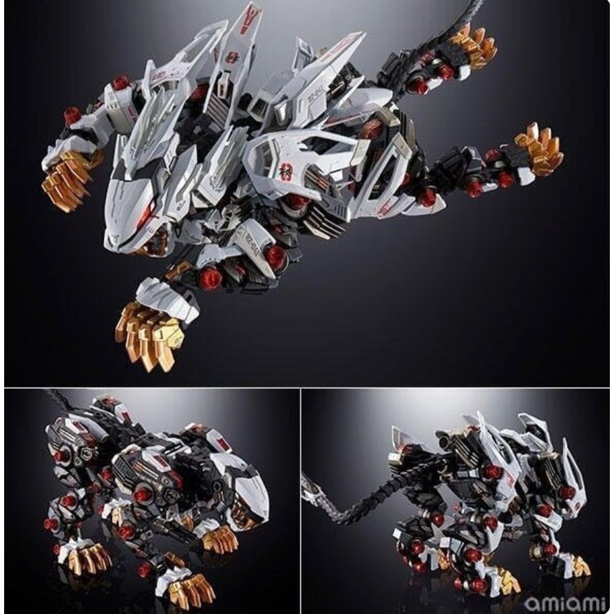 =逆襲的哈囉= 日版 萬代 超合金 RZ-041長牙獅 零式 機獸新世紀 ZOIDS 洛伊德 完成品-細節圖3
