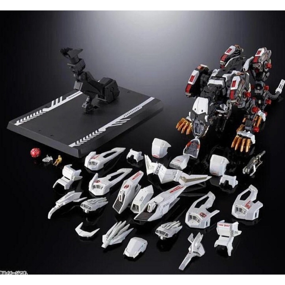 =逆襲的哈囉= 日版 萬代 超合金 RZ-041長牙獅 零式 機獸新世紀 ZOIDS 洛伊德 完成品-細節圖4