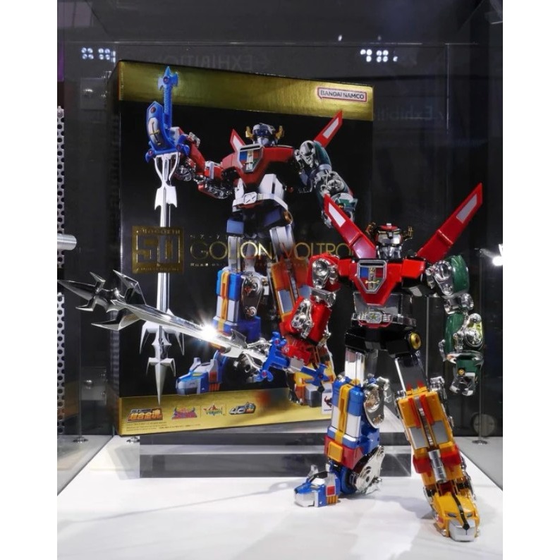 =逆襲的哈囉= 超合金魂 GX-71SP 百獸王 五獅合體 VOLTRON CHOGOKIN 50th-細節圖4