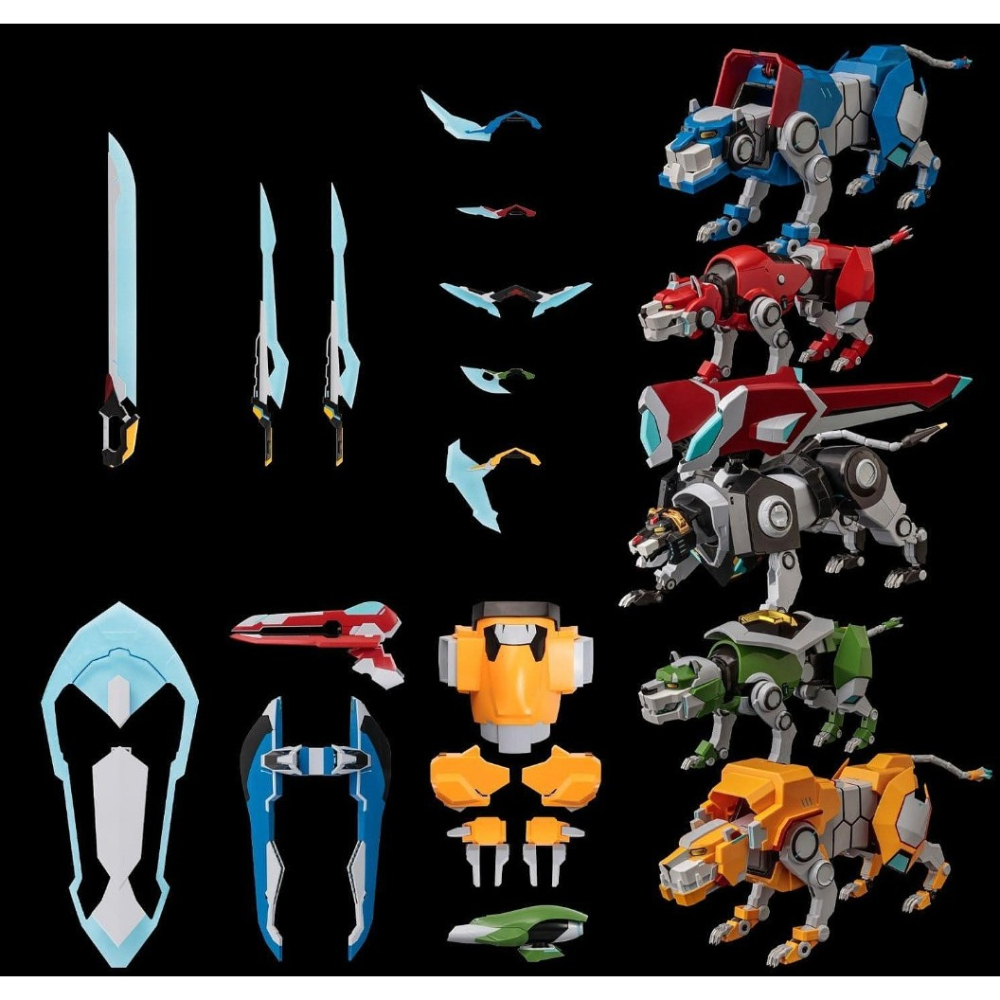 ＝逆襲的哈囉= 日版 千值練 RIOBOT 百獸王 五獅合體 聖戰士 傳說守護者 超合金-細節圖4