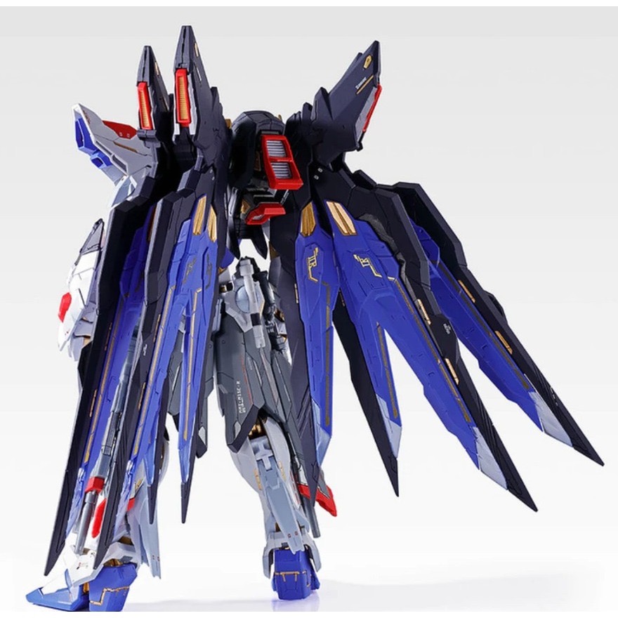 =逆襲的哈囉=日版 魂商 metal build 攻擊自由 藍魂 魂藍 MB 超合金 SOUL BLUE 完成品-細節圖3