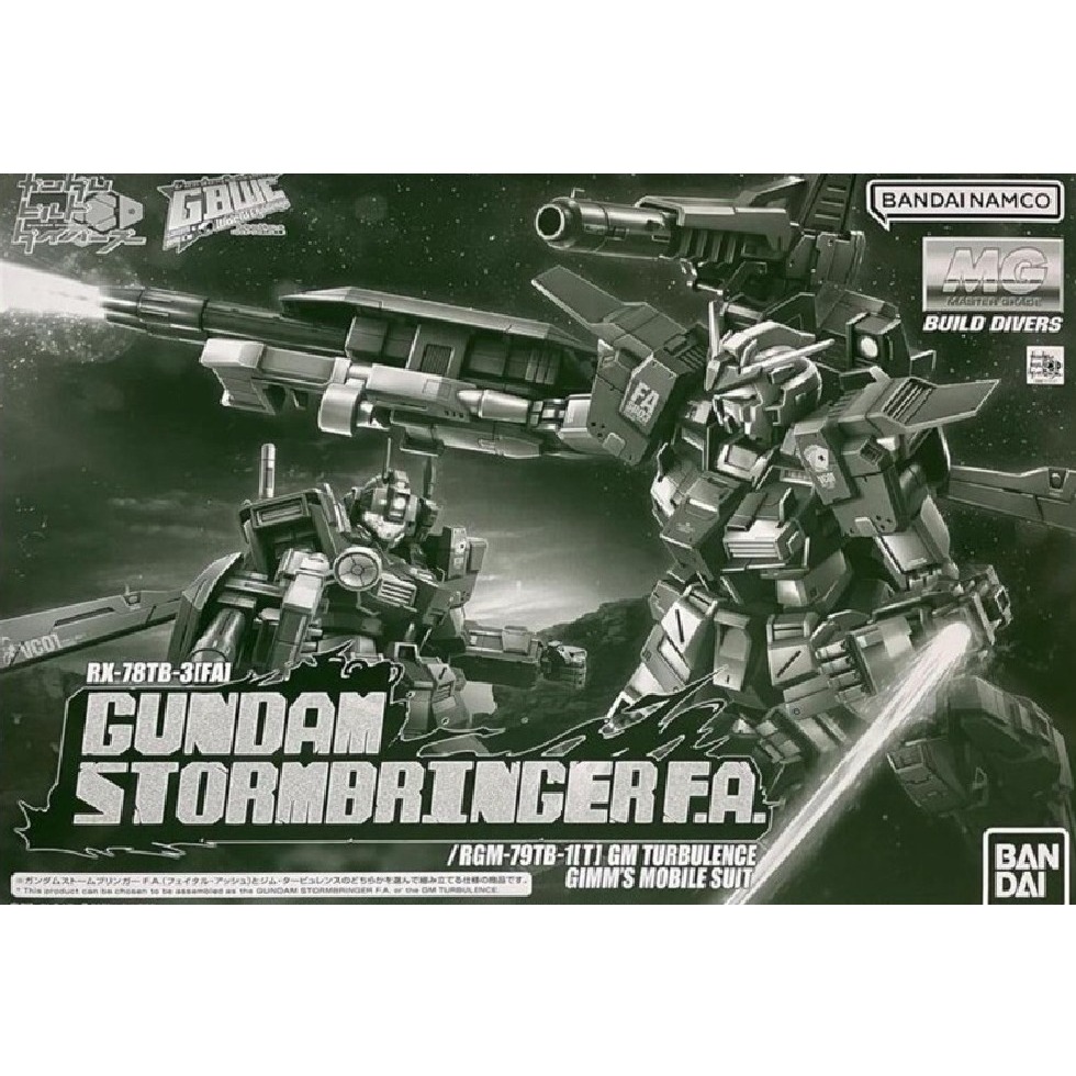 ＝逆襲的哈囉＝MG 1/100 STORMBRINGER P.F. 興風鋼彈 P.F. 創鬥者潛網大戰-細節圖6