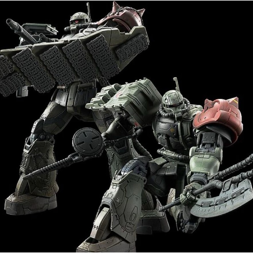 ＝逆襲的哈囉＝PB HG 1/144 薩克 II F型 LeSEAN 機 ＆ 無識別型薩克 II復仇的安魂曲-細節圖2