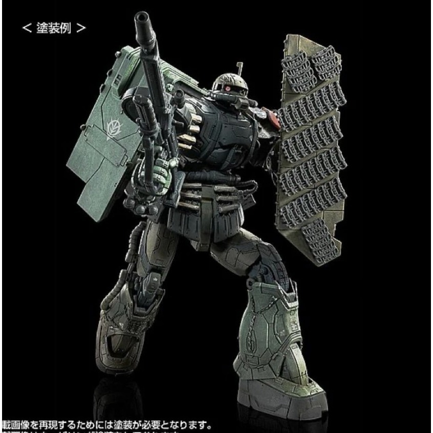 ＝逆襲的哈囉＝PB HG 1/144 薩克 II F型 LeSEAN 機 ＆ 無識別型薩克 II復仇的安魂曲-細節圖5